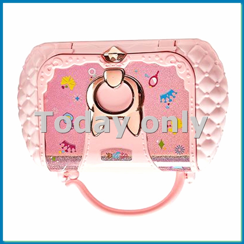 Beauty Makeup Kit For Kids - キッズビューティーおもちゃ メイクアップキット 小さなバッグ 洗えるごっこ遊び化粧品セット おもちゃ ミラー付き