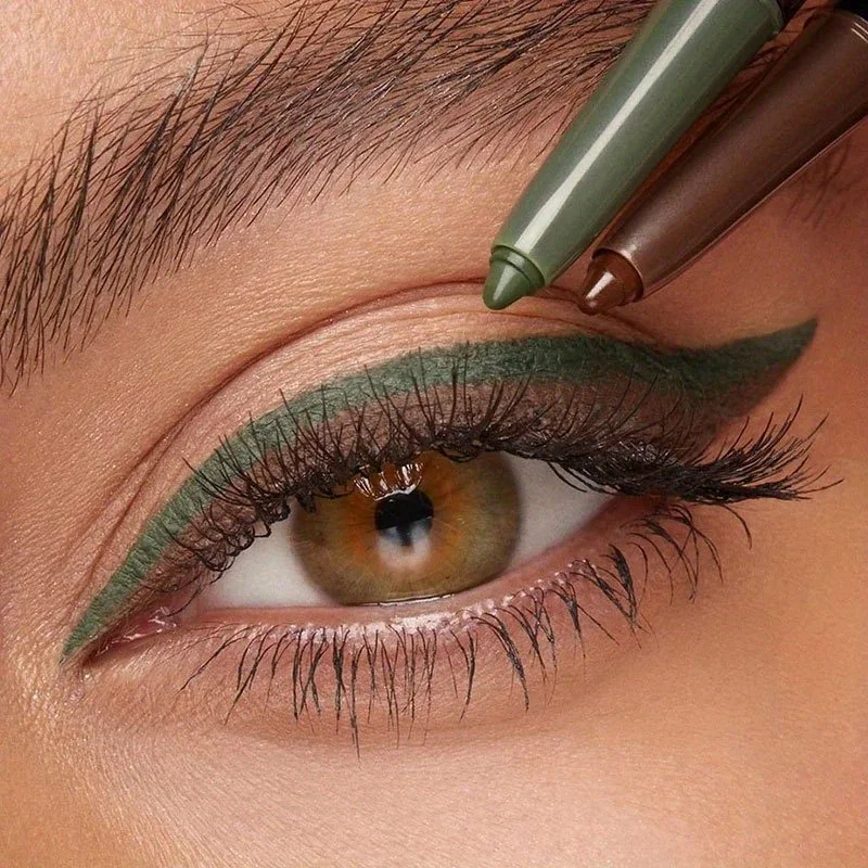 Beauty Linasi Makeup - カラフルなアイライナージェルペンシル防水持続着やすい目美容メイクナチュラルマット横たわっているカイコアイライナー