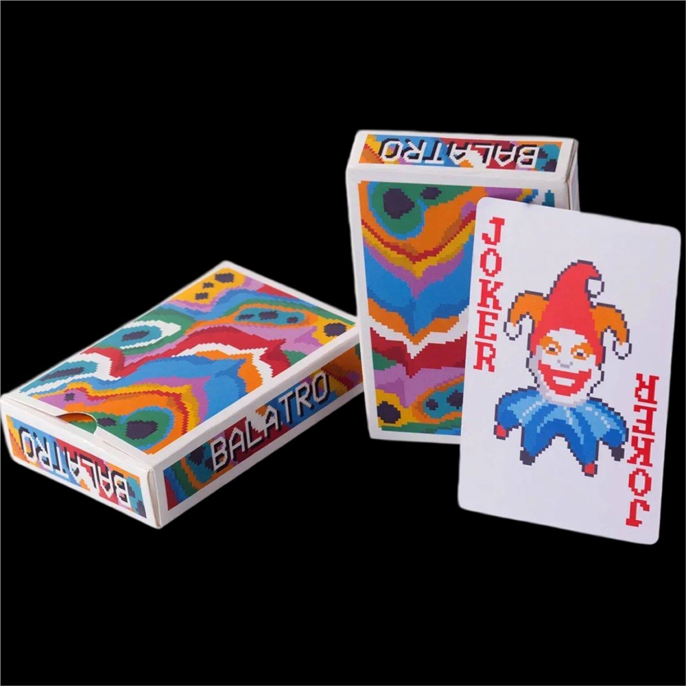 Beauty Makeup Kit For Kids - 漫画クラシック Balatro ジョーカーポーカーカードセット子供用ポータブルプレイホビーグッズカードゲームパーティーおもちゃデッキコレクションギフト