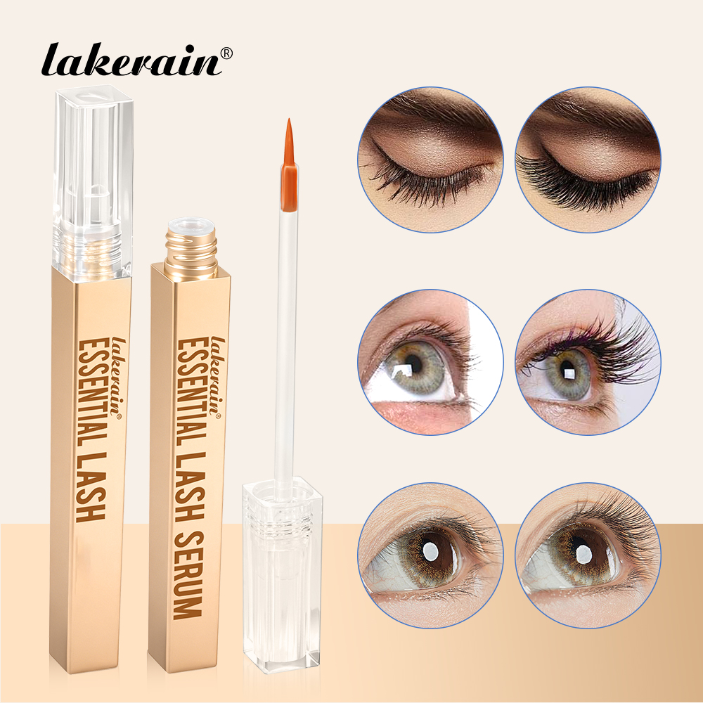Lash Serum Growth - エッセンシャルまつげ美容液 長くする 栄養を与えるケア まつげ 吸収しやすい 自然なカール