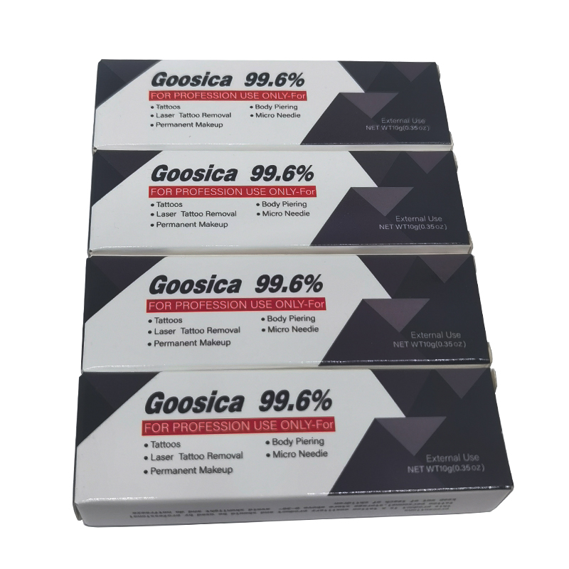 Beauty Linasi Makeup - 新しい 99.6% Goosica タトゥークリーム手術前半アートメイク眉毛唇ライナーマイクロブレーディングピアスボディ美容 10 グラム