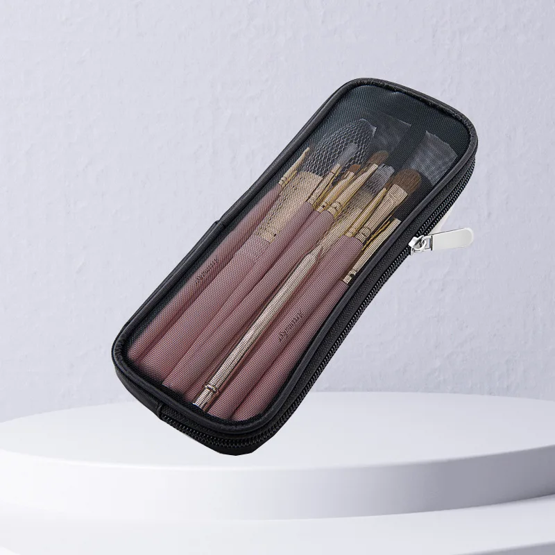 Beauty Preservation Makeup Bag - 化粧ブラシトラベルケース化粧品トイレタリーバッグオーガナイザー男性女性美容ツールメッシュ Dopp キットポーチ洗浄収納アクセサリー