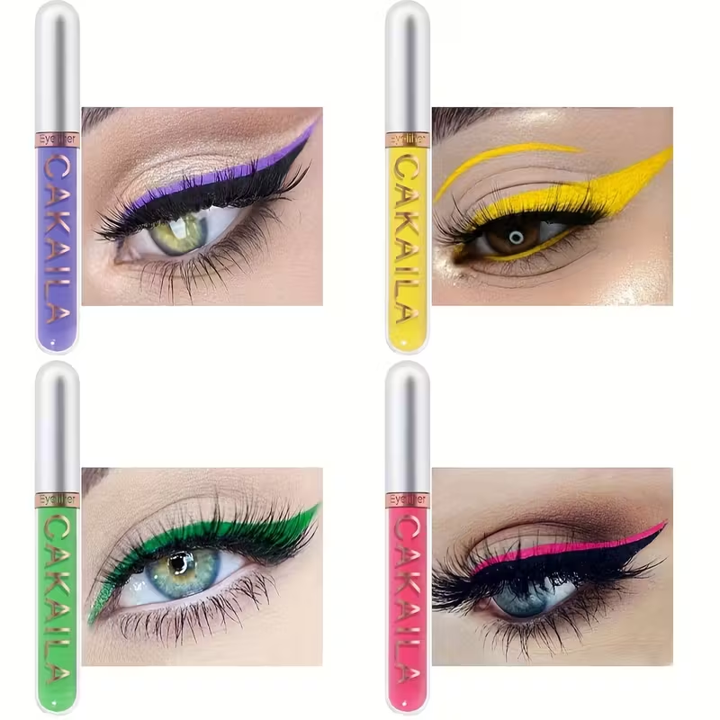 8 色セット防水アイライナーペン長持ちするグリッター & カ - Beauty Linasi Makeup のレビューと価格