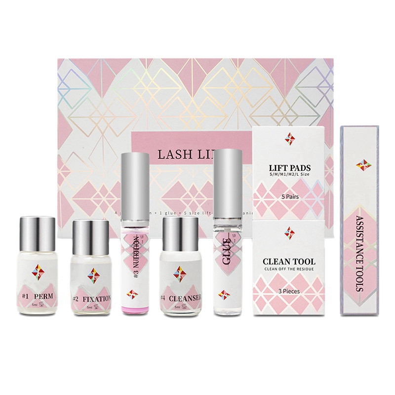 ビューティー8点セット/1セット　速効性パーマまつげリフトキ - Lash Serum Growth のレビューと価格