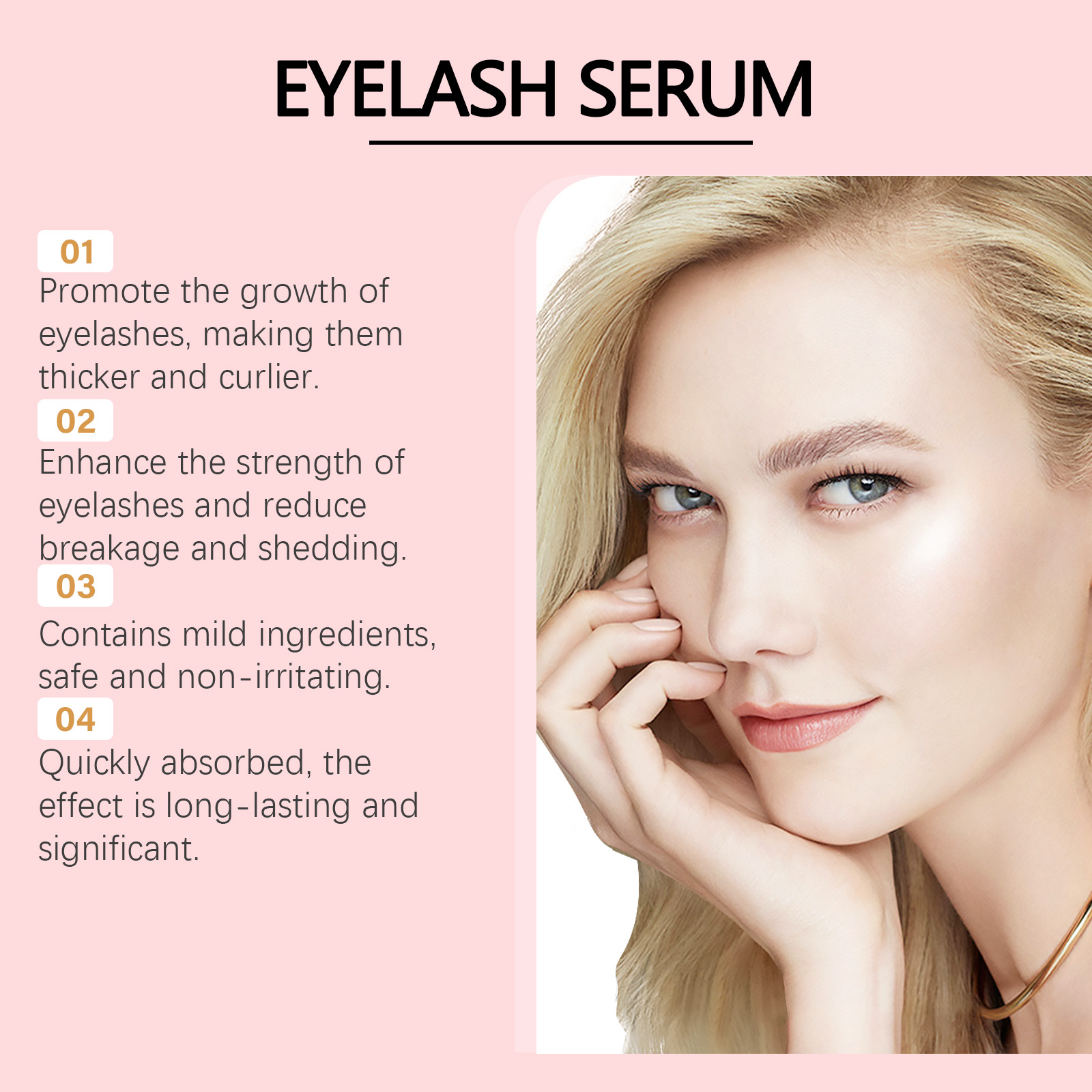 まつげ美容液 栄養補給 保湿 長くする より太くする よりカ - Lash Serum Growth のレビューと価格