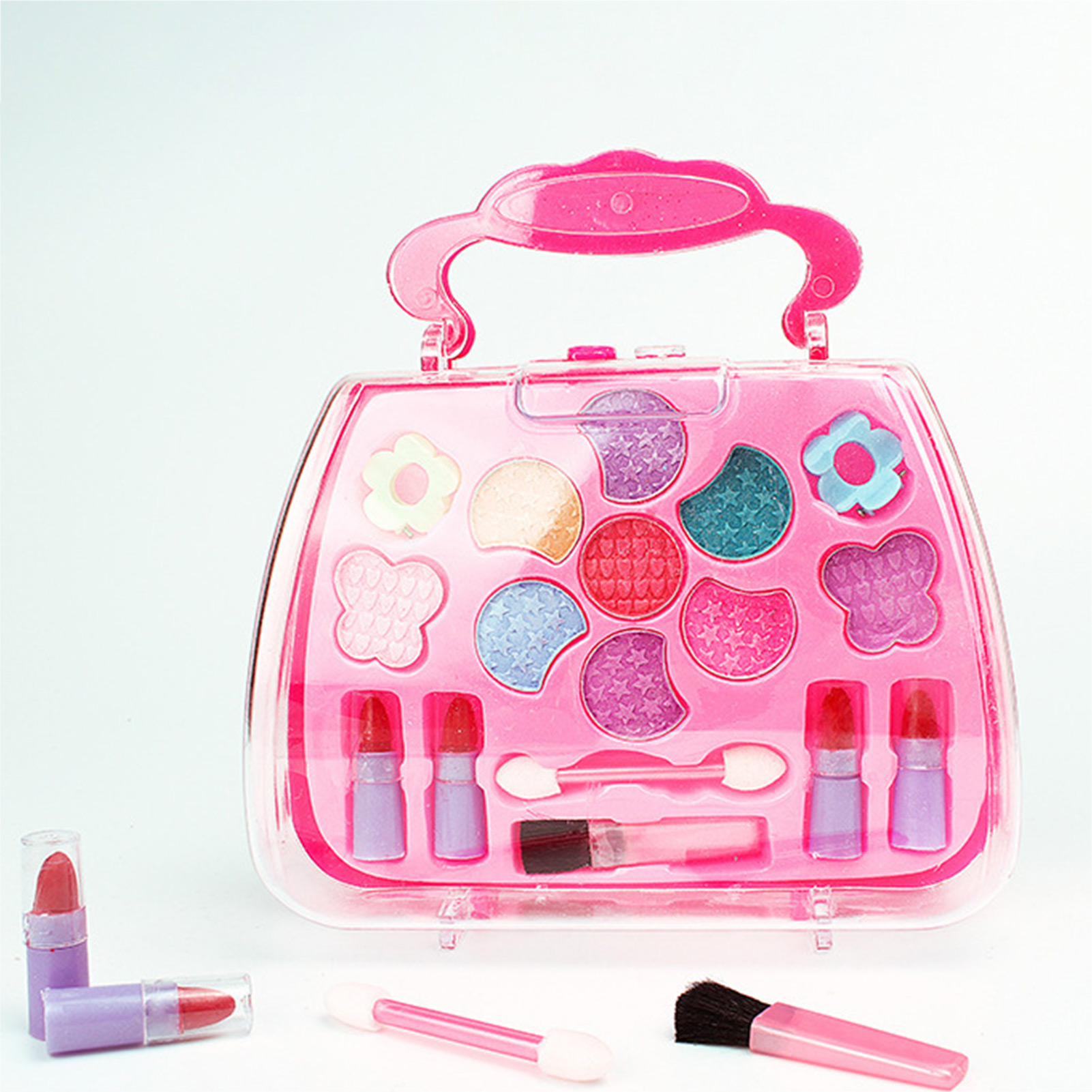 女の子向けメイクアップおもちゃ、子供用コスメセット、コスメケ - Beauty Makeup Kit For Kids のレビューと価格