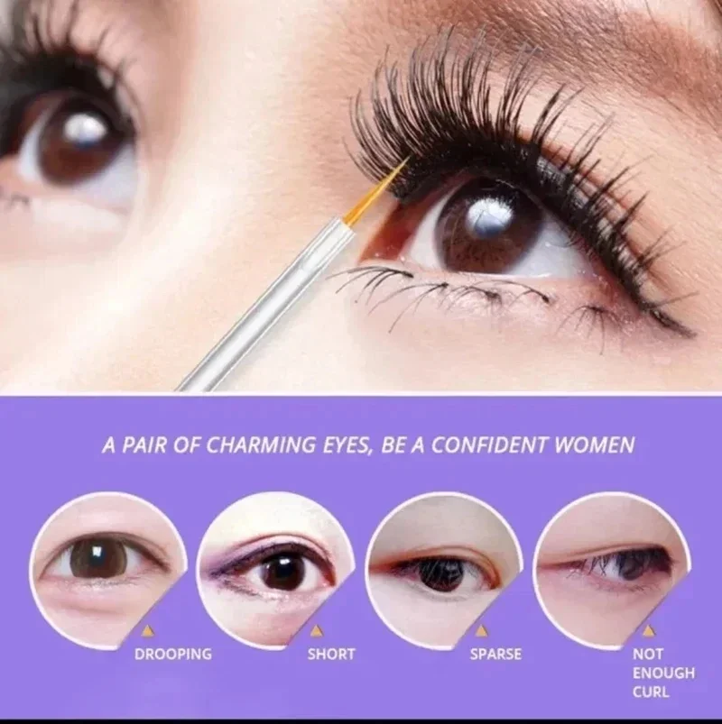 高速成長トリートメントまつげ美容液 長くするまつげ 強力メイ - Lash Serum Growth のレビューと価格