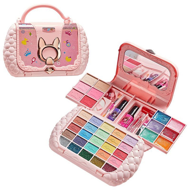 キッズビューティーおもちゃ メイクアップキット 小さなバッグ - Beauty Makeup Kit For Kids のレビューと価格