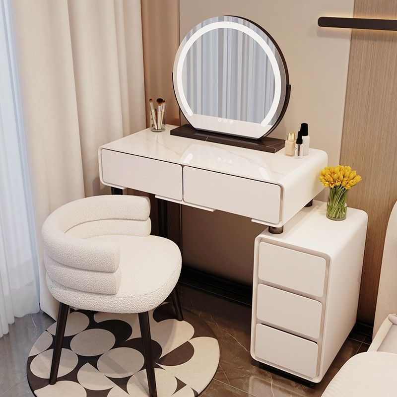 モダンな化粧台 ドレッシングテーブル 木製寝室家具 収納引き - Beauty Makeup Vanity Set のレビューと価格