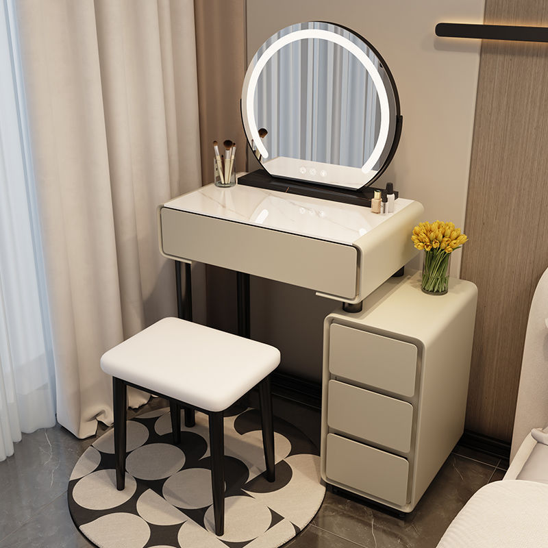 モダンな化粧台 ドレッシングテーブル 木製寝室家具 収納引き - Beauty Makeup Vanity Set のレビューと価格