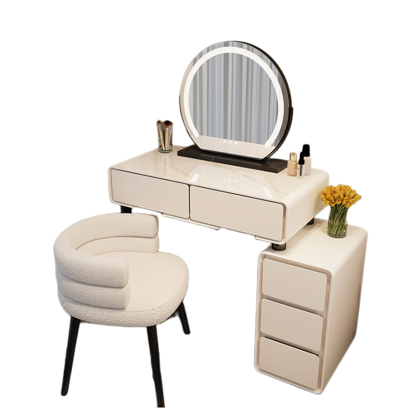 モダンな化粧台 ドレッシングテーブル 木製寝室家具 収納引き - Beauty Makeup Vanity Set のレビューと価格