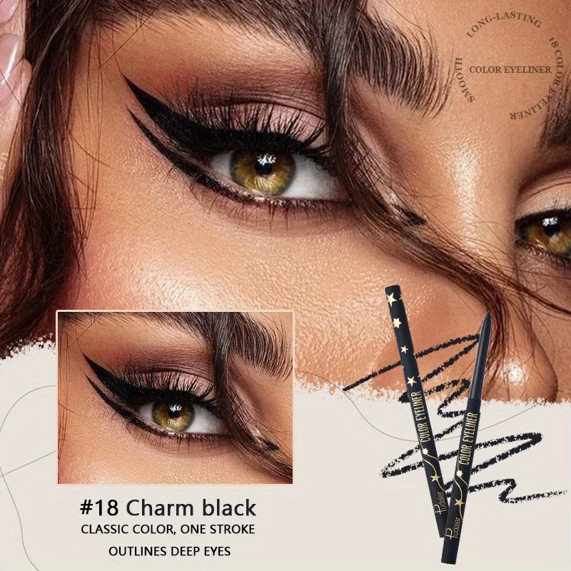 カラフルなアイライナージェルペンシル防水持続着やすい目美容メ - Beauty Linasi Makeup のレビューと価格