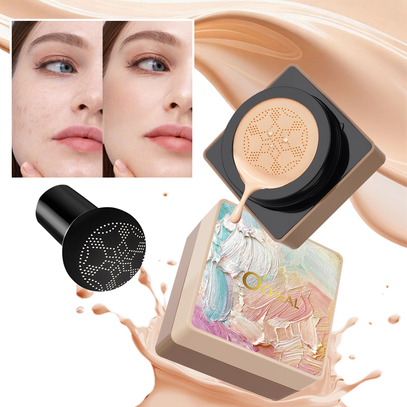 O'CHEAL マッシュルームクッションCCクリーム フェイ - Beauty Linasi Makeup のレビューと価格