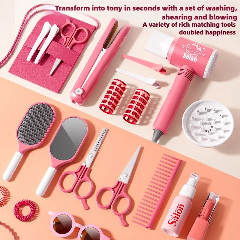 女の子用ヘアビューティーメイクアップキット キッズバーバーご - Beauty Makeup Kit For Kids のレビューと価格