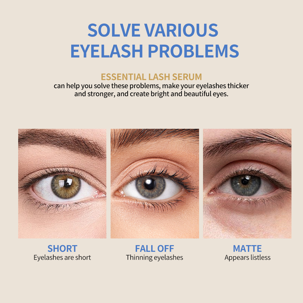 エッセンシャルまつげ美容液 長くする 栄養を与えるケア まつ - Lash Serum Growth のレビューと価格