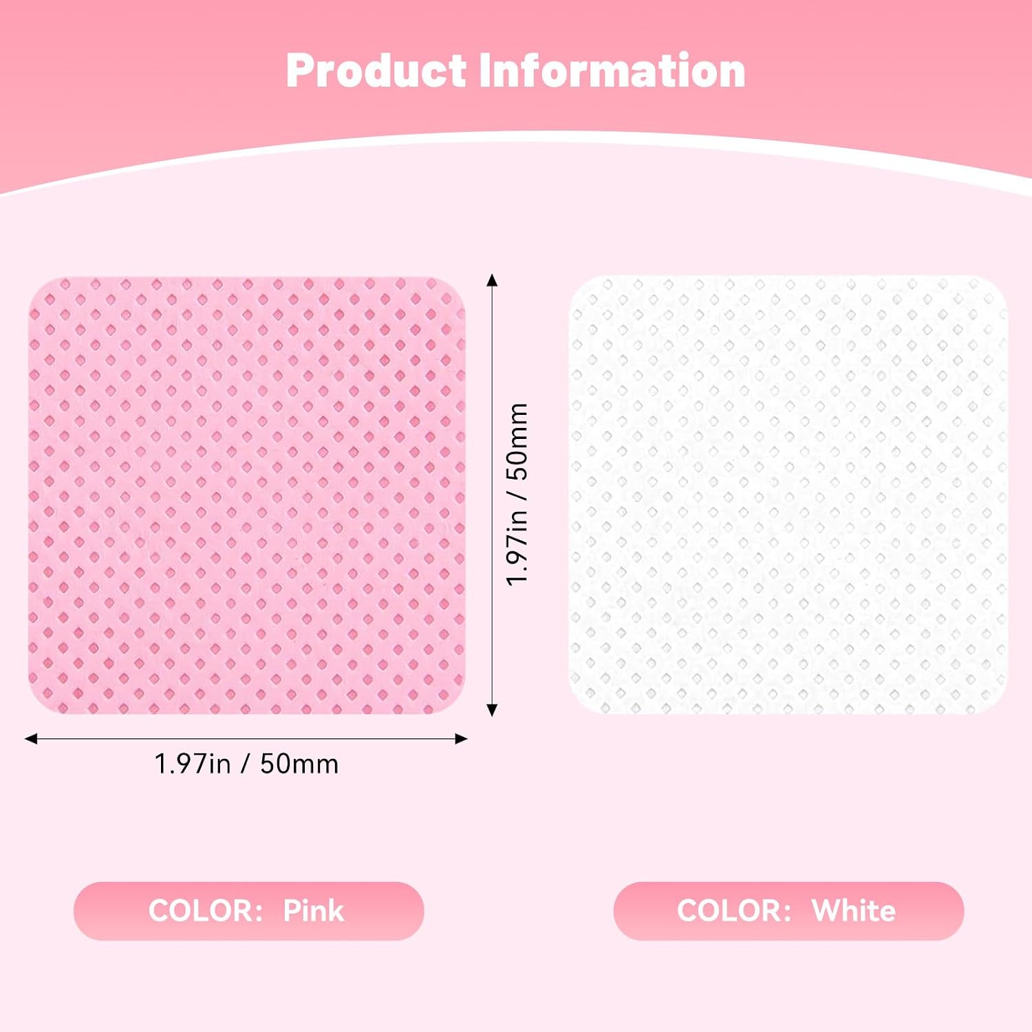 50枚入り 糸くずの出ないネイルポリッシュリムーバーナプキン - Gel Nail Polish のレビューと価格