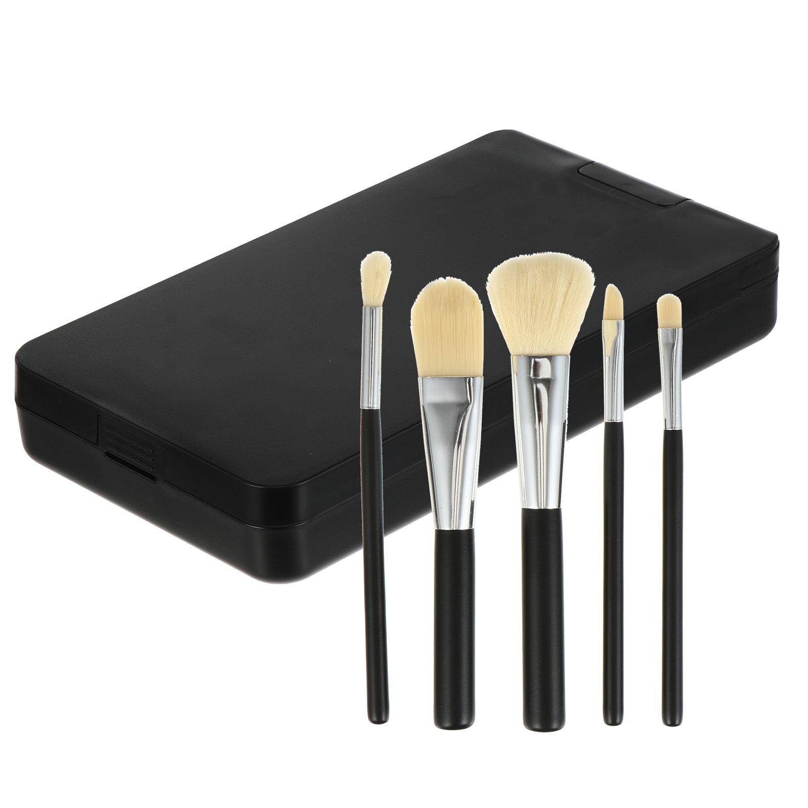 5個入りLEDライト付きメイクアップミラーセット、折りたたみ - Beauty Makeup Vanity Set のレビューと価格