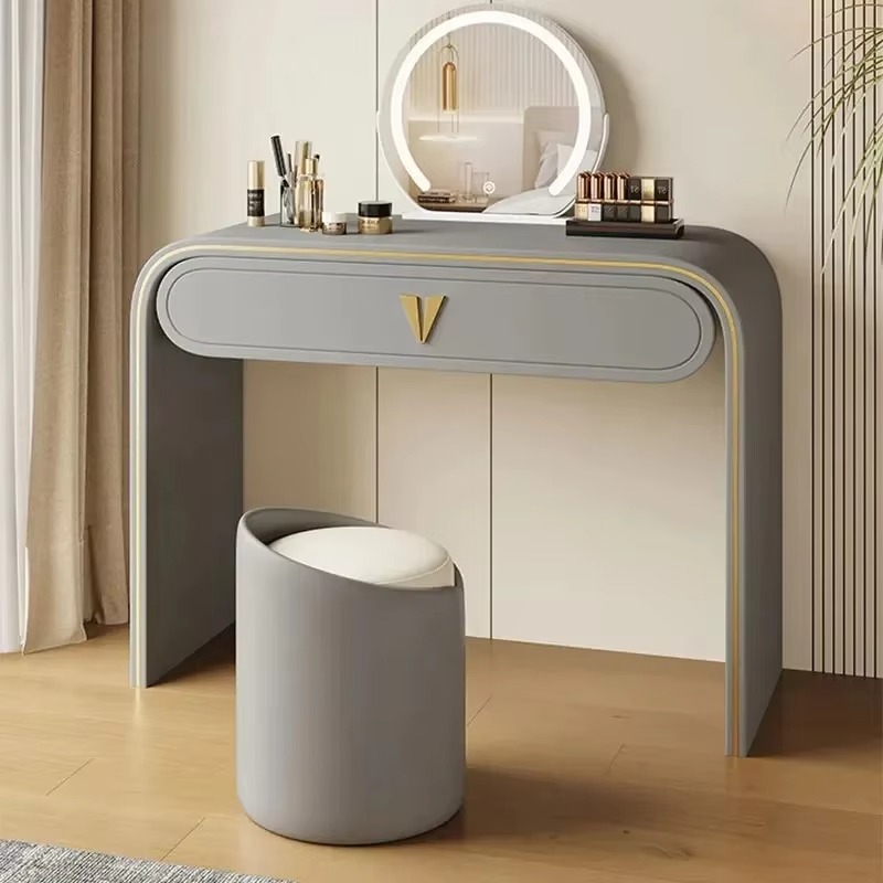 フルセット木製化粧台収納、美しい大人用メイクアップドレッサー - Beauty Makeup Vanity Set のレビューと価格