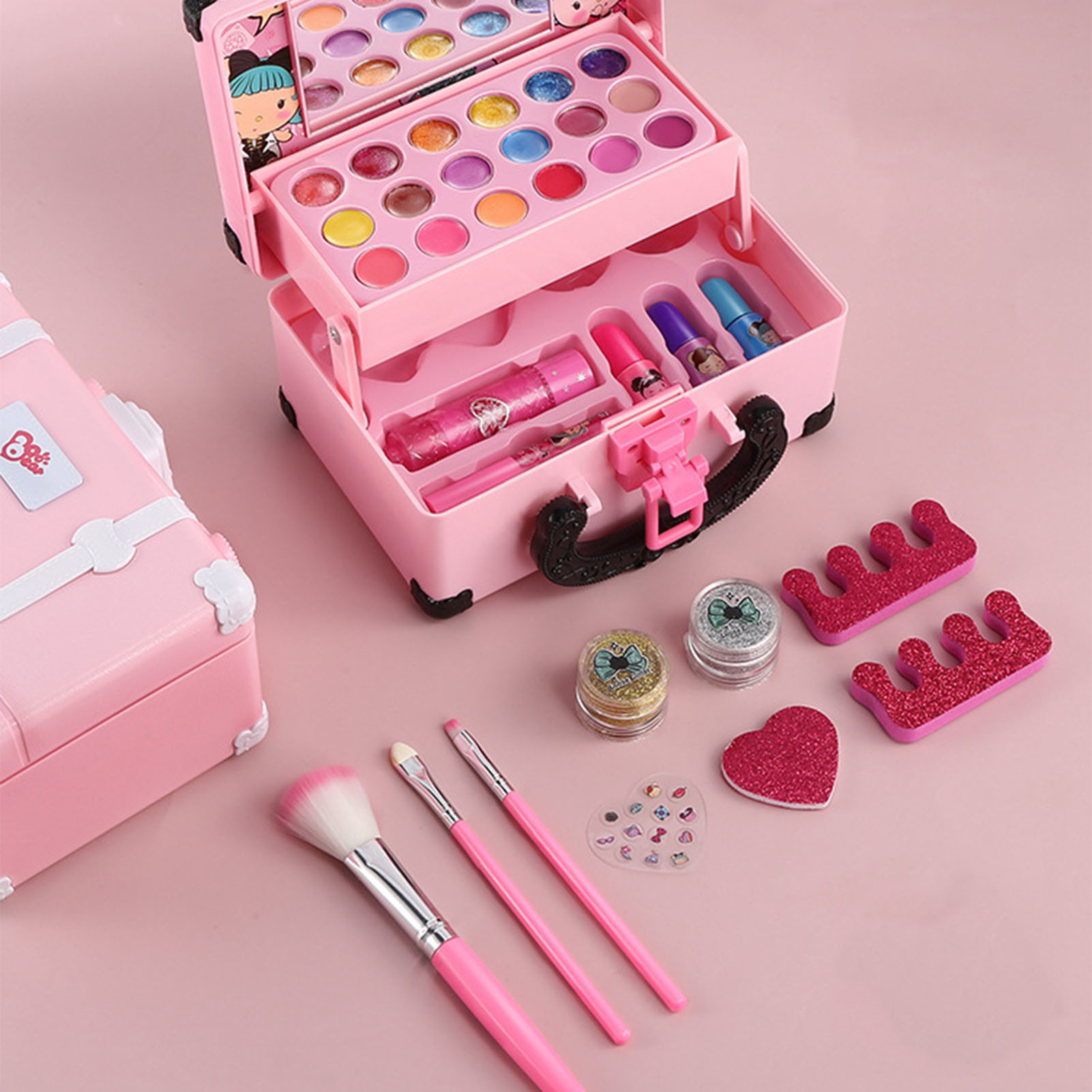 子供用メイクセット 口紅 メイクごっこ遊び おもちゃ 化粧品 - Beauty Makeup Kit For Kids のレビューと価格