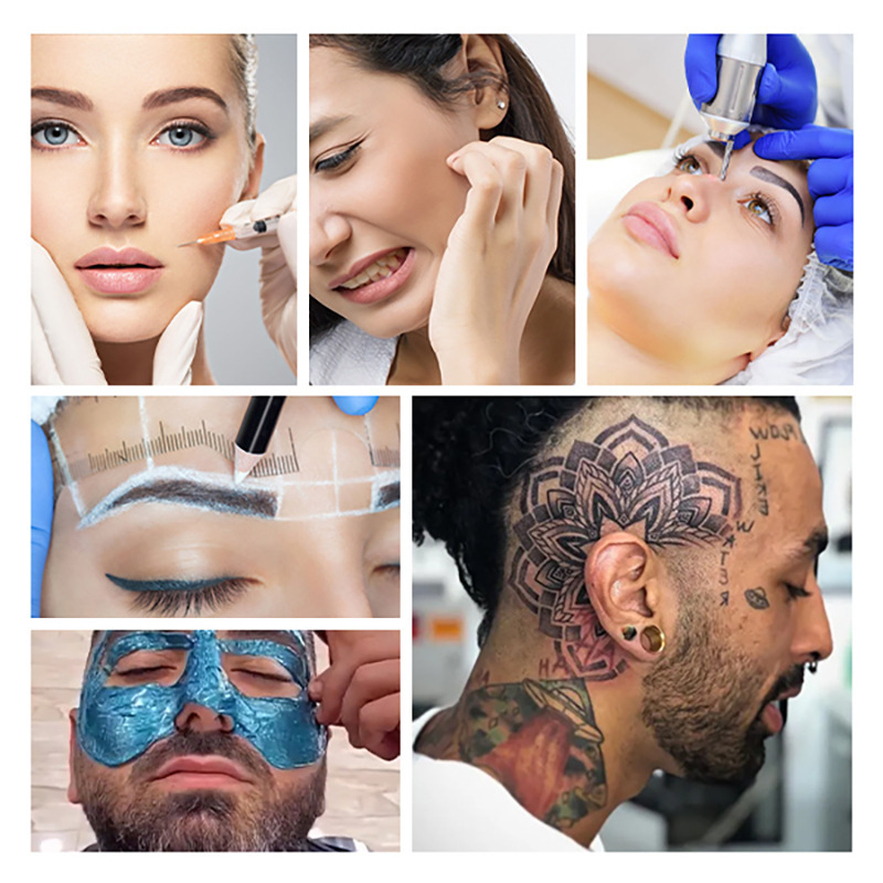 100% グーシカ眉毛タトゥークリーム、永久メイク、マイクロ - Beauty Linasi Makeup のレビューと価格