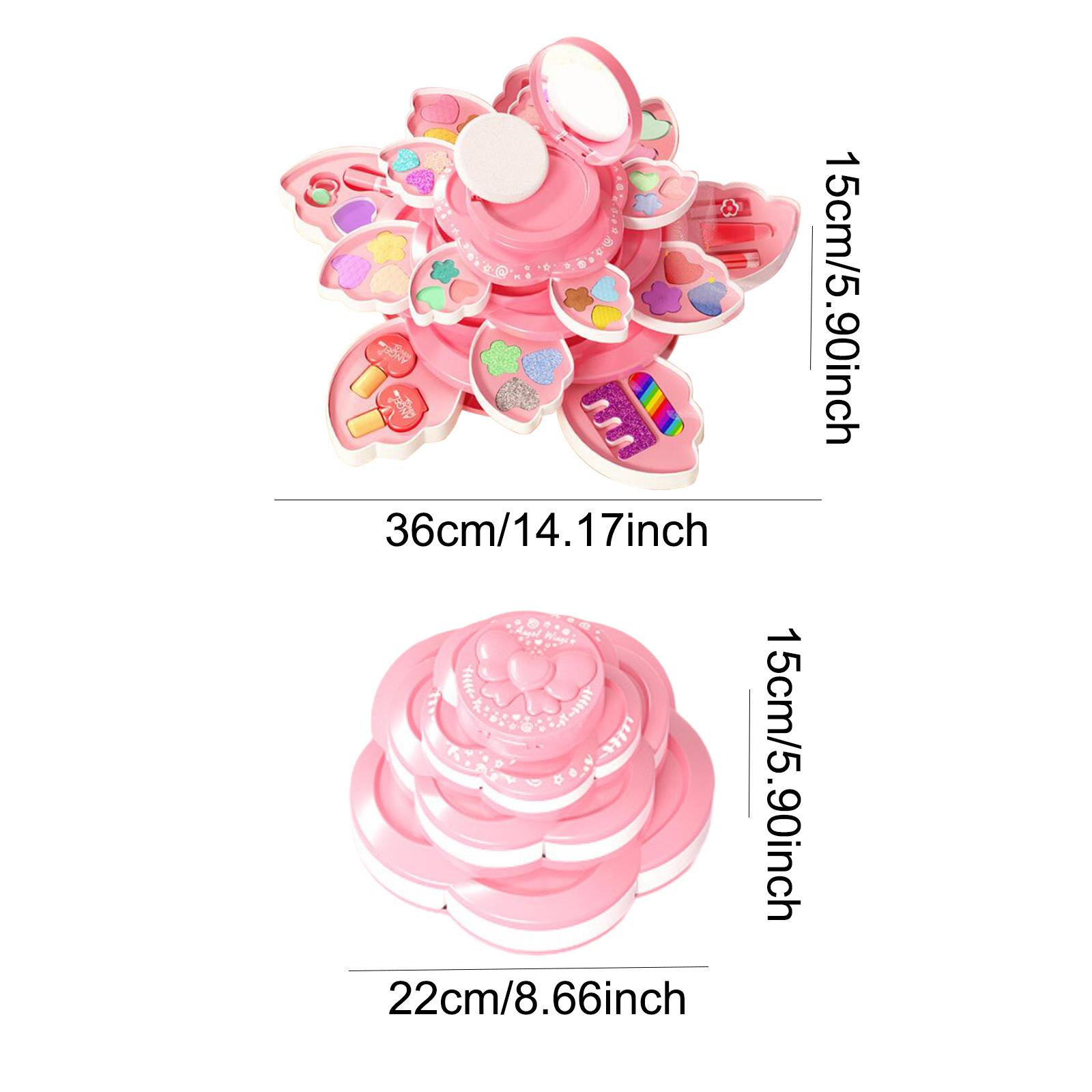 ごっこ遊びメイクアップビューティーセット、子供用メイクアップ - Beauty Makeup Vanity Set のレビューと価格