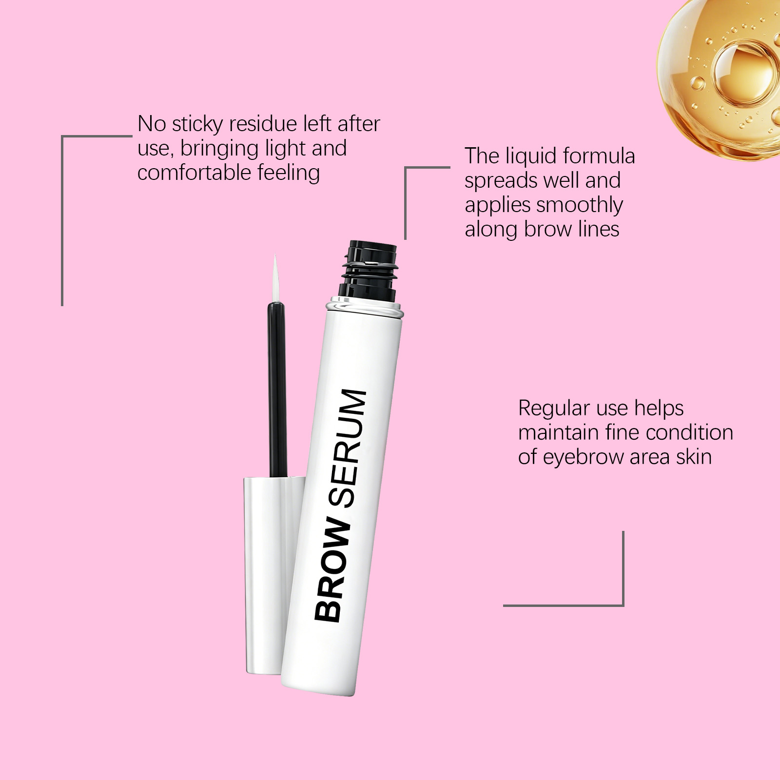 ヒマシ油眉毛成長血清高速成長防止脱毛防止まつげエクステンショ - Lash Serum Growth のレビューと価格