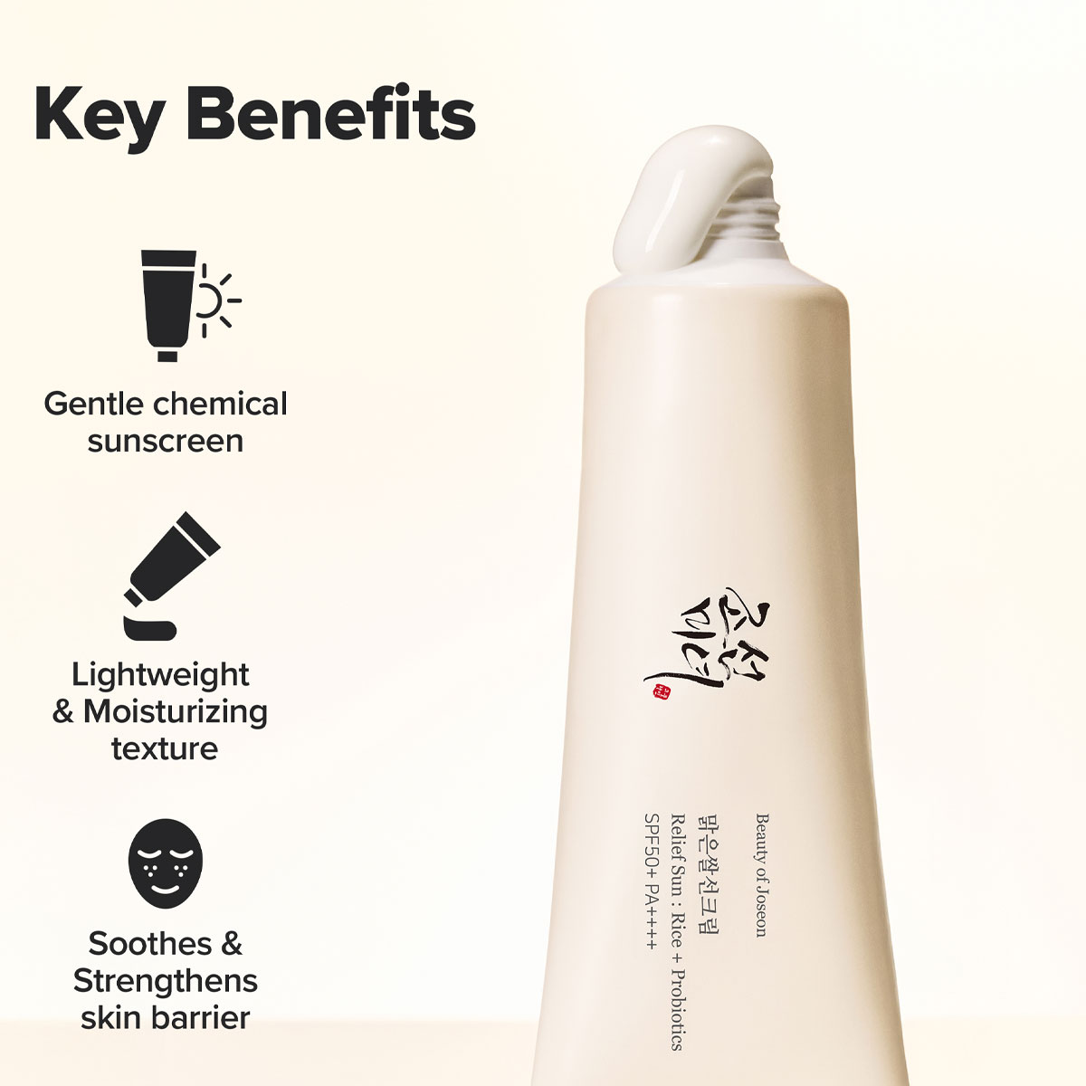 ビューティーオブジョソン リリーフサン：ライス+プロバイオテ - Beauty Of Joseon Makeup のレビューと価格