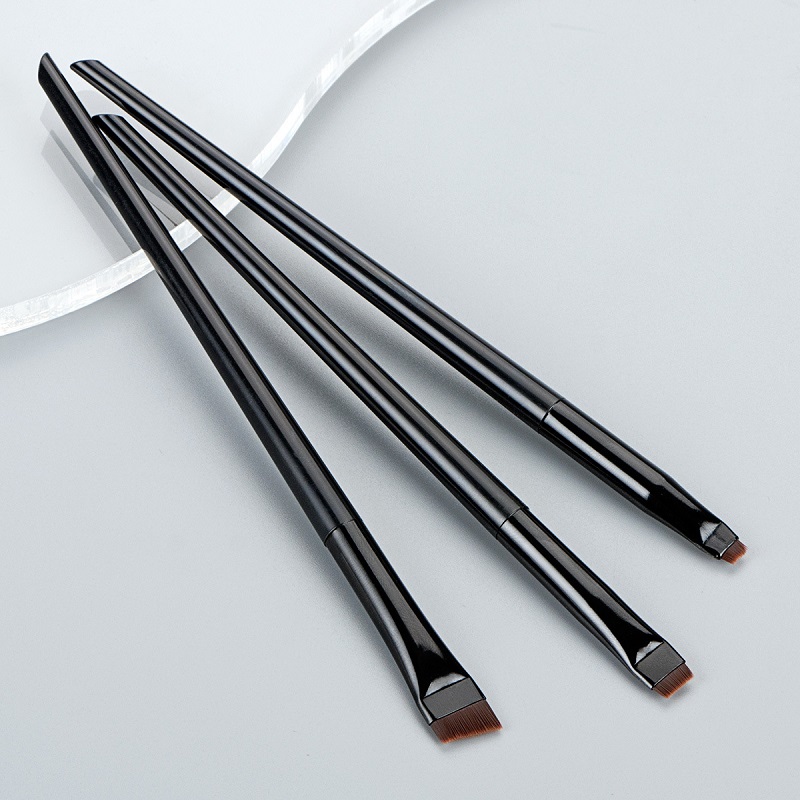 ブレードアイライナーブラシ眉毛ブラシポータブルフラットファイ - Beauty Linasi Makeup のレビューと価格